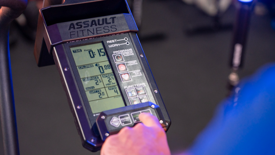 AssaultBike ProX LCD display