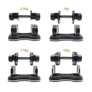 ATIVAFIT 27.5 LB GlideTech Adjustable Dumbbells