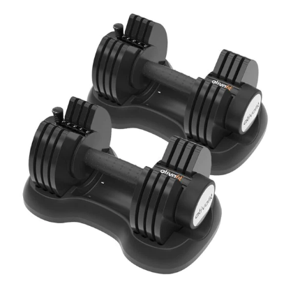 Ativafit 27.5 LB GlideTech Adjustable Dumbbells