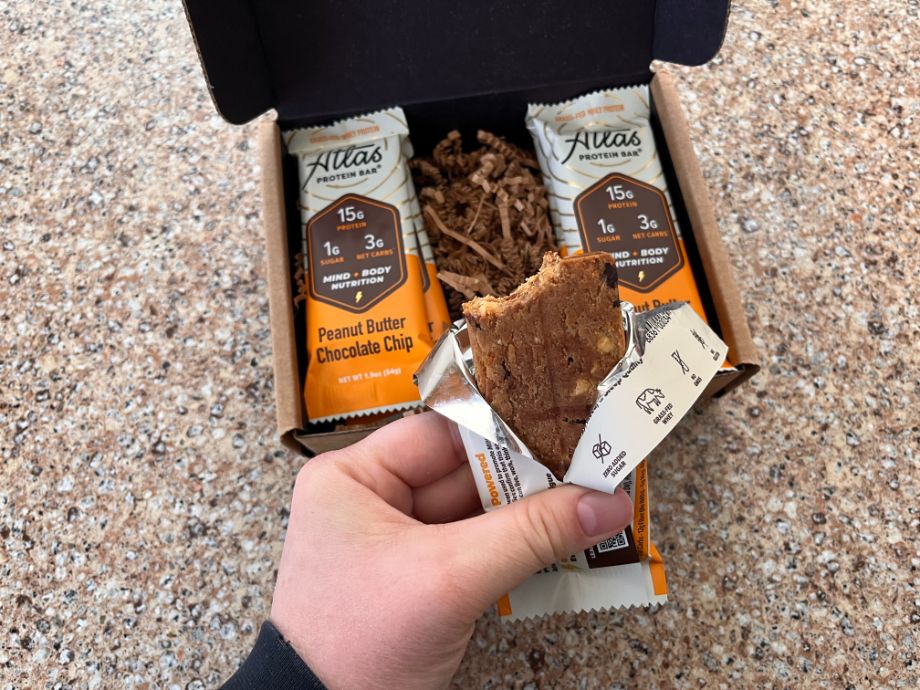 An image of Atlas keto protein bars