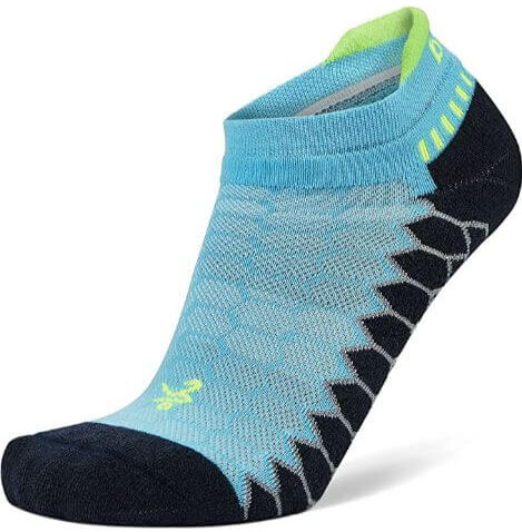 Balega Silver No-Show Compression-Fit Running Socks