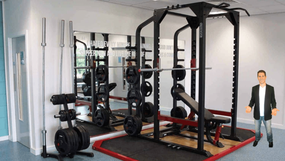 Man Convinces Himself He’ll Lift More if His Squat Rack is Bigger 