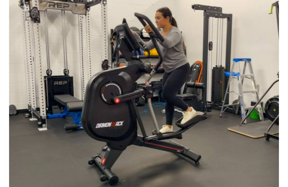 Diamondback Elliptical 1280ef being used