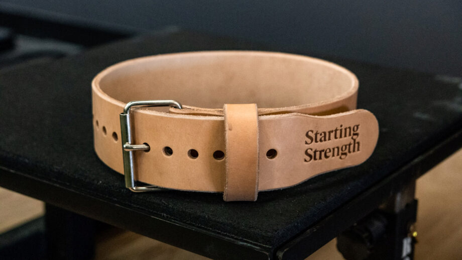 Dominion Starting Strength Leather Weightlifting Belt Review: Minimal, Effective, Great Looking Belt