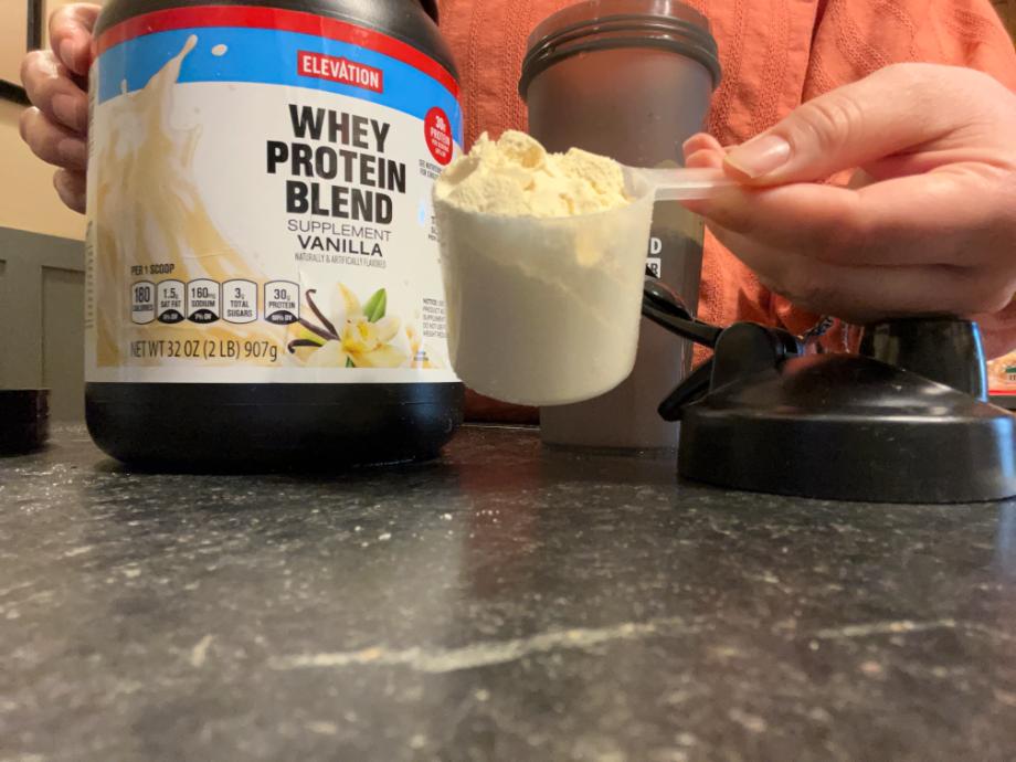 Scoop from Elevation protein powder