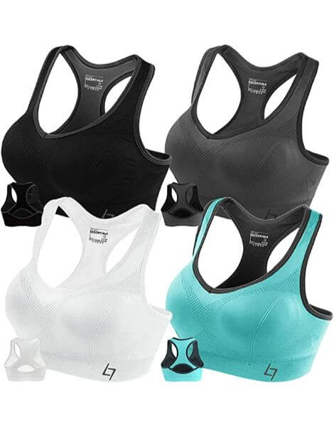 fittin racerback sports bra