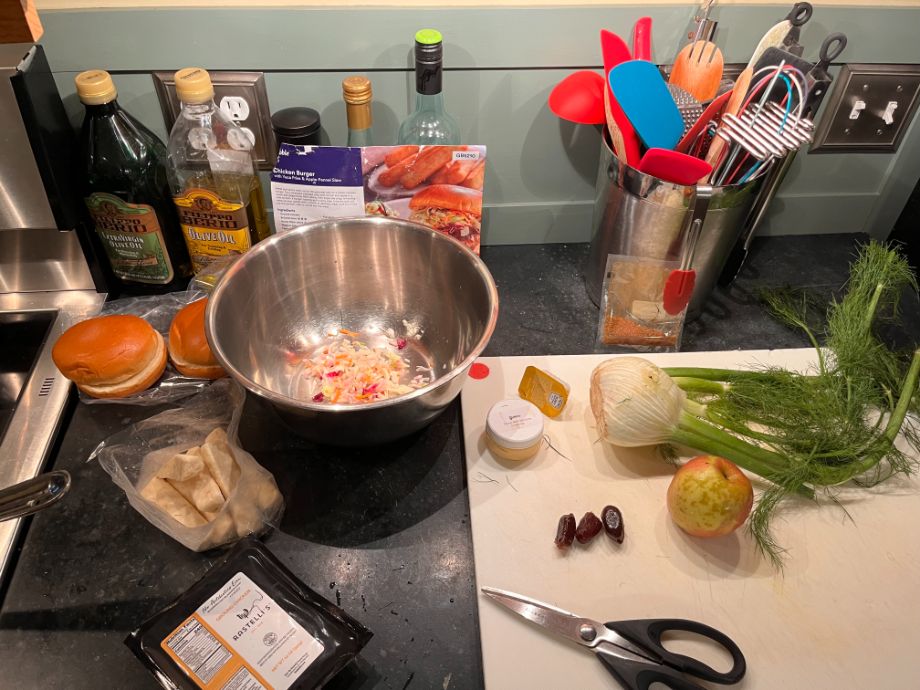 Gobble meal kit ingredients before prep