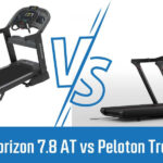 horizon 7.8 vs Peloton tread feature photo