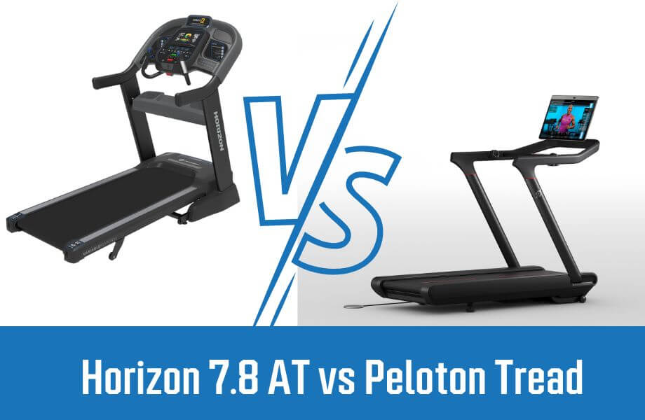 Horizon 7.8 AT vs Peloton Tread: Which Smart Treadmill is Right For You? Cover Image
