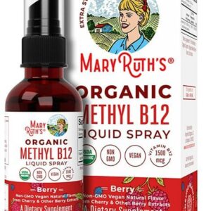 Mary Ruth Organics Liquid Methyl B12 Vitamin Spray