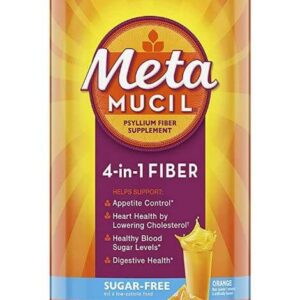 metamucil 4 in 1 fiber