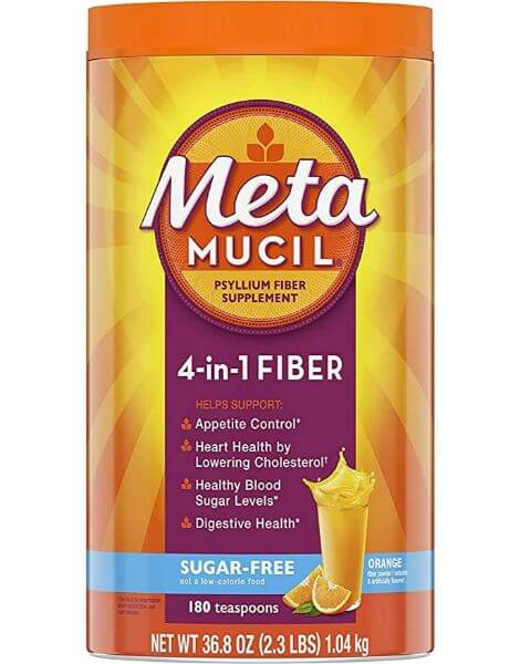 metamucil 4 in 1 fiber