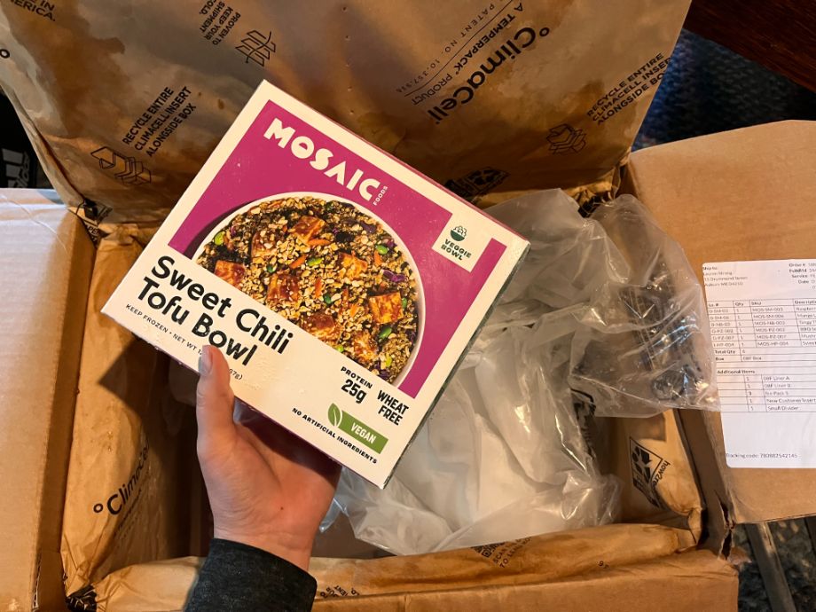 Mosaic Foods_Unboxing one Meal