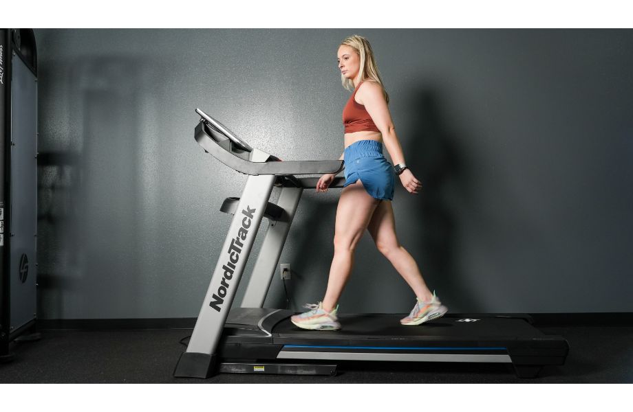 NordicTrack EXP 7i Treadmill in use