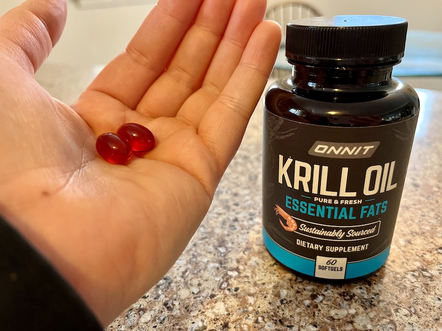 An image of Onnit Krill Oil capsules