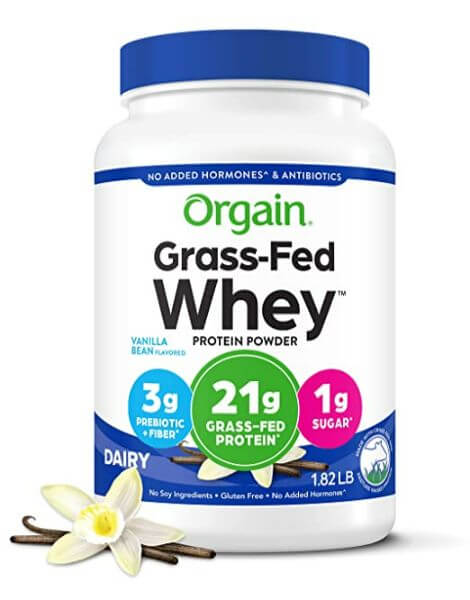 Orgain Organic Grass Fed Whey Protein