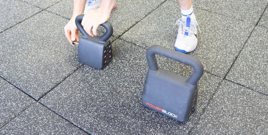 PowerBlock Adjustable kettlebell