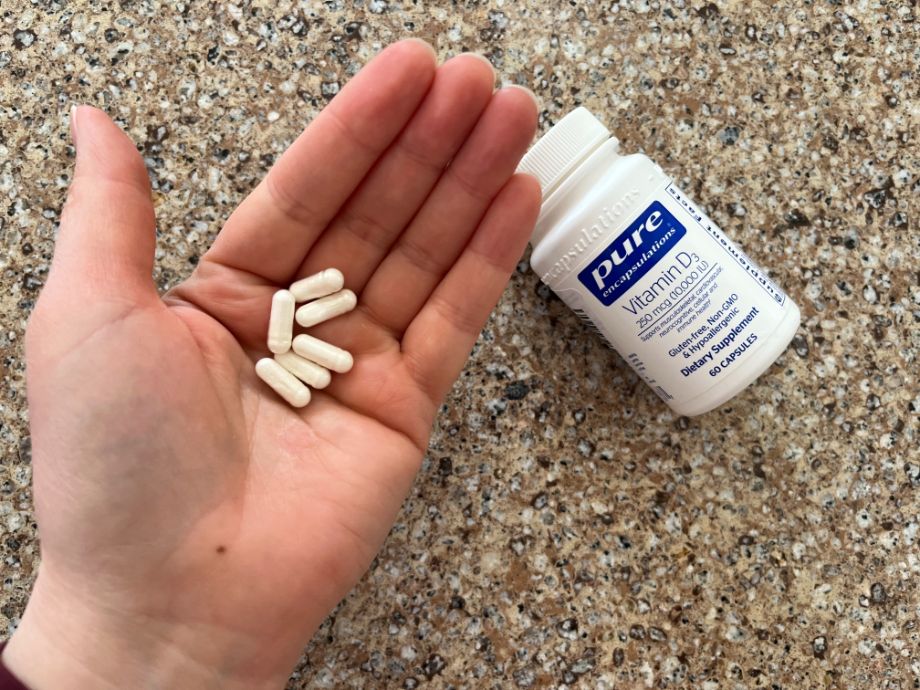 An image of Pure Encapsulations Vitamin D3 capsules