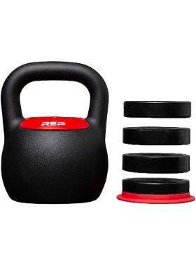 REP Fitness adjustable kettlebell.