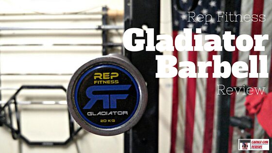 Rep Fitness Gladiator Olympic Bearing Bar Review Cover Image