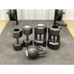 Rock Weights 80lbs Dumbbell Molds set