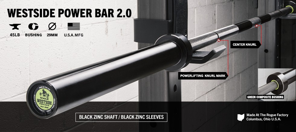 Rogue Westside Power Bar 2.0 Released! Cover Image