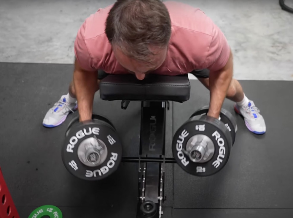 coop on the Rogue Adjustable Bench 3.0 