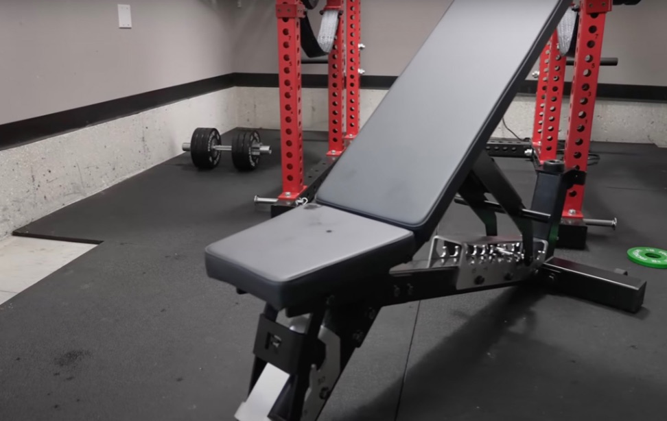 Rogue Adjustable Bench 3.0 in incline position