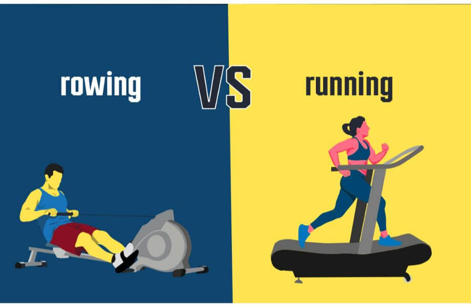 Rowing vs Running: Calories Burned, Muscles Worked, And Other Differences Compared Cover Image