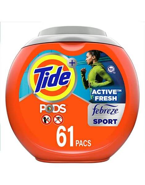 tide pods plus febreeze 4 in 1 sports odor defense