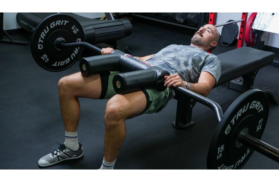 Titan Series Safety Squat Bar leg workout