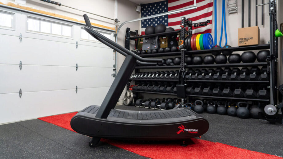 Trueform Trainer in the gym.