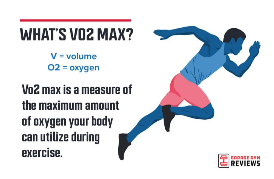 graphic with runner with text that says what's VO2 max?