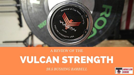 Vulcan Standard Olympic Bushing Barbell Review Cover Image