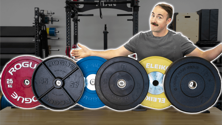 Fitness First Rubber Grip Weight Plates 