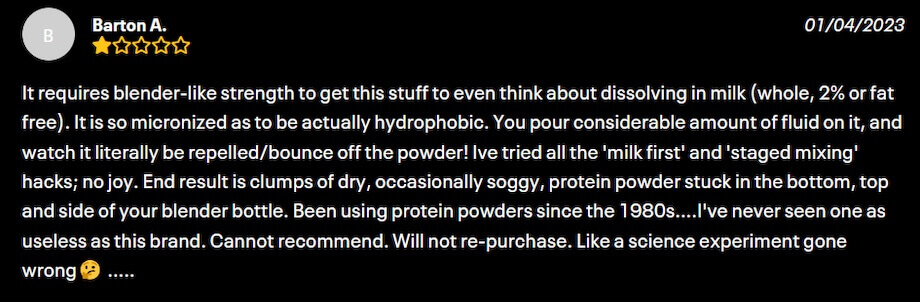 A critical review of the Musclepharm Combat Protein Powder 2