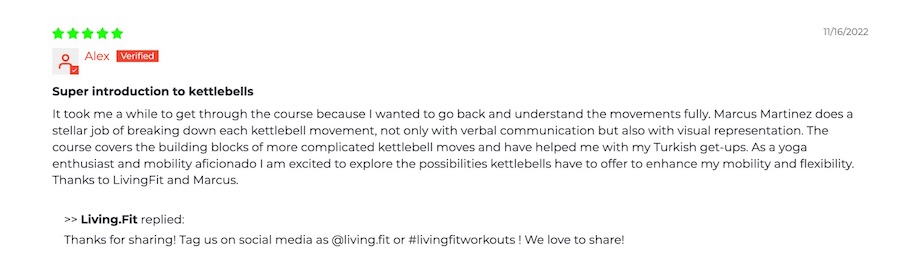 A positive review of the Living.Fit 2