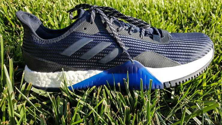 Adidas CrazyTrain BOOST Elite on the grass