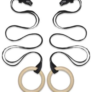 Garage Fit Wood Gym Rings