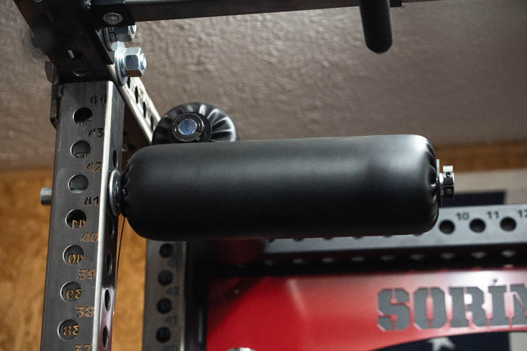 Sorinex Base Camp Squat Rack roller pad