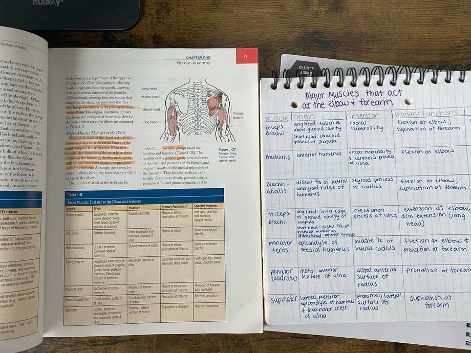 personal trainer study materials