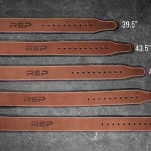 REP 4-Inch Premium Leather Lifting Belt