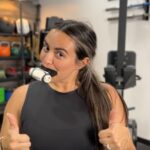 woman using Airofit trainer