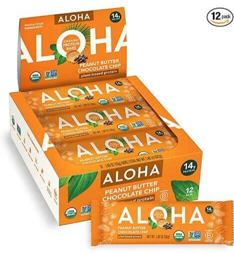 ALOHA Plant Based Protein Bars