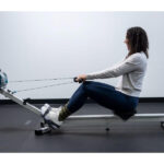amanda using whipr rower
