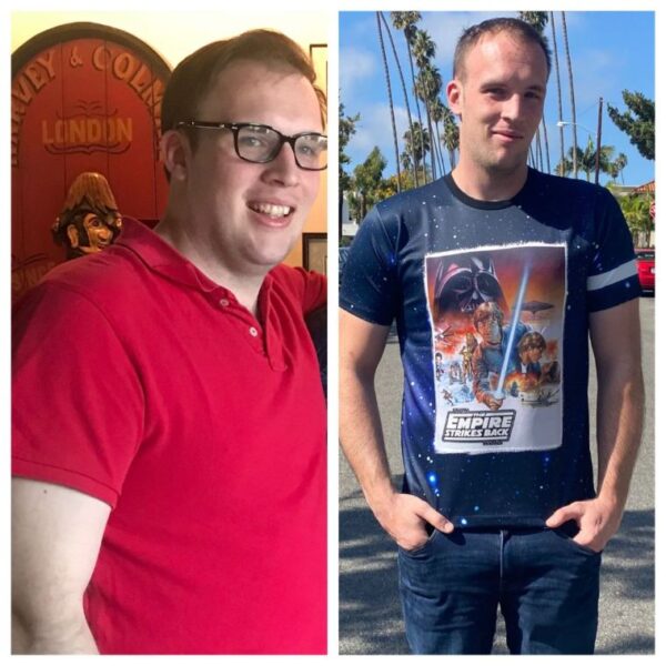 Anthony OReilly before and after cardio vs weights for weight loss