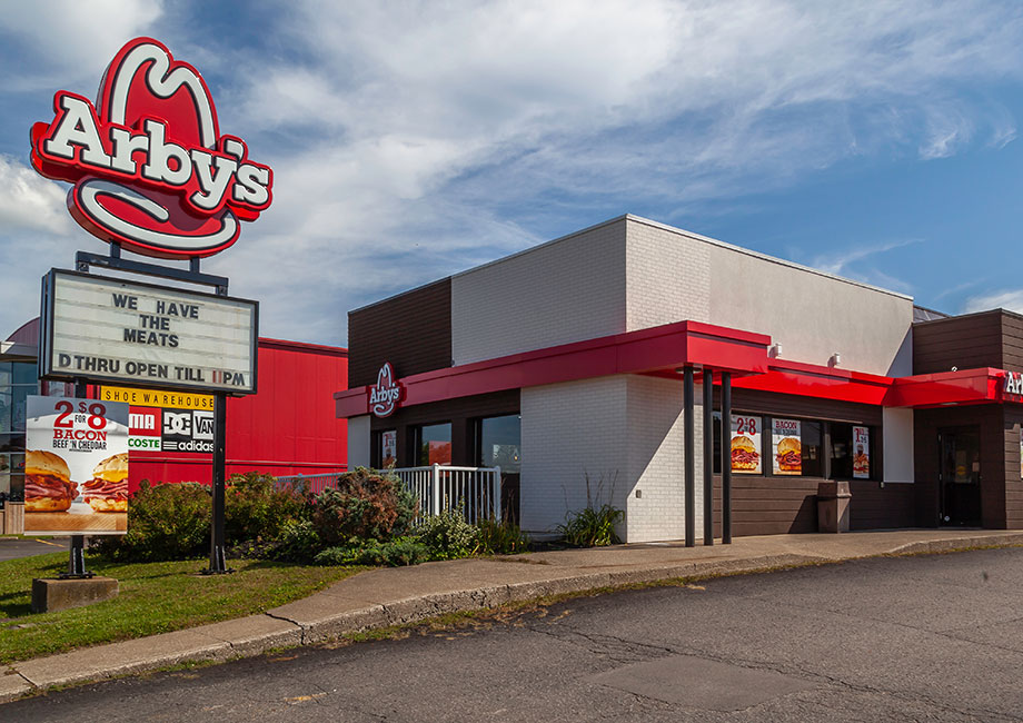 Arby's drive through restaurant