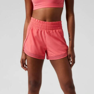 athleta mesh racer pink