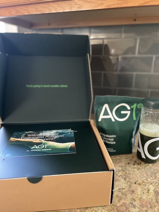 athletic greens packaging