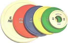 Vulcan V-Lock Olympic Weightlifting Rubber Discs